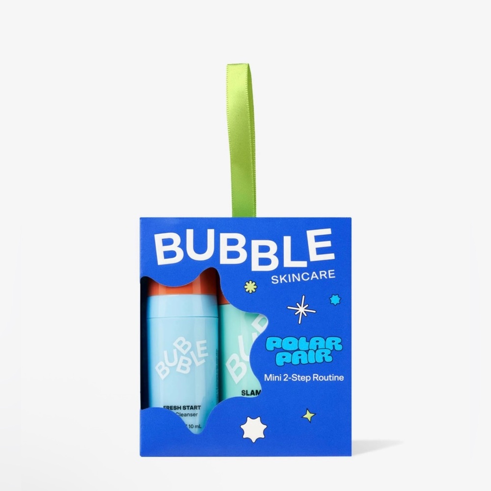 Bubble Skincare Mini Two Step Routine Polar Pair Limited Edition